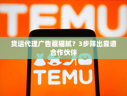 货运代理广告藏猫腻？3步筛出靠谱合作伙伴