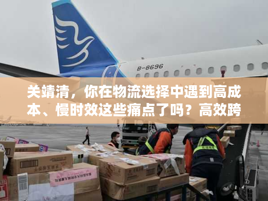 关靖清，你在物流选择中遇到高成本、慢时效这些痛点了吗？高效跨境解决方案揭秘