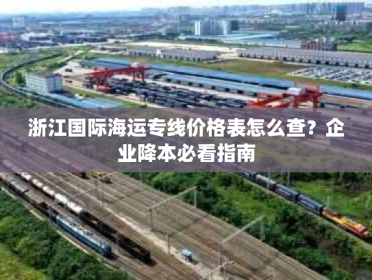 浙江国际海运专线价格表怎么查？企业降本必看指南