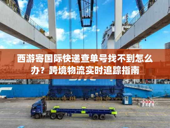 西游寄国际快递查单号找不到怎么办？跨境物流实时追踪指南