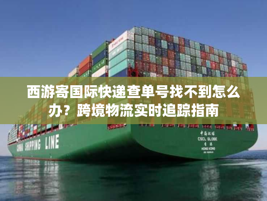 西游寄国际快递查单号找不到怎么办？跨境物流实时追踪指南