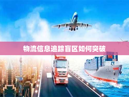 物流信息追踪盲区如何突破 物流信息追踪盲区如何突破