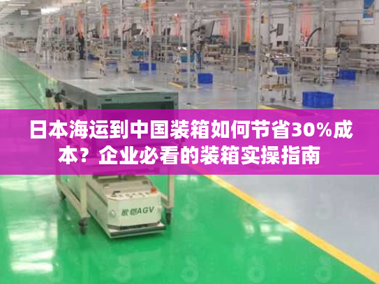 日本海运到中国装箱如何节省30%成本？企业必看的装箱实操指南