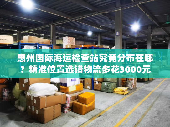 惠州国际海运检查站究竟分布在哪？精准位置选错物流多花3000元