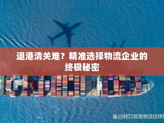 退港清关难？精准选择物流企业的终极秘密