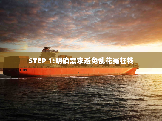 STEP 1:明确需求避免乱花冤枉钱