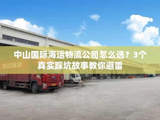 中山国际海运物流公司怎么选？3个真实踩坑故事教你避雷