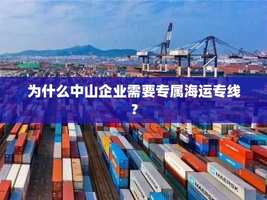 为什么中山企业需要专属海运专线? 为什么中山企业需要专属海运专线?