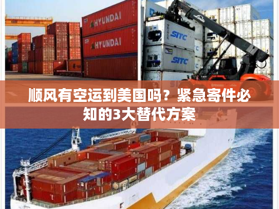 顺风有空运到美国吗？紧急寄件必知的3大替代方案