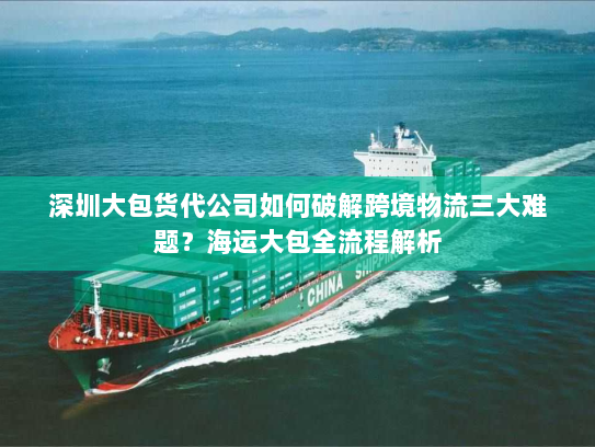 深圳大包货代公司如何破解跨境物流三大难题？海运大包全流程解析