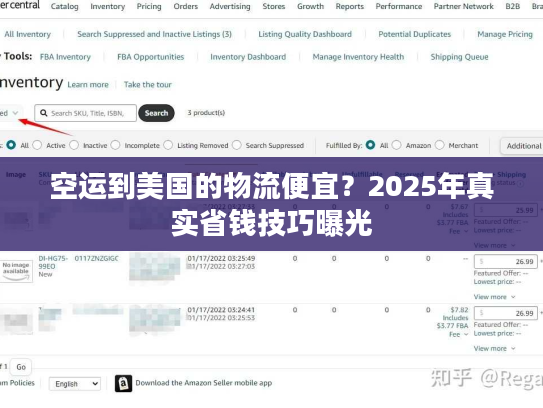 空运到美国的物流便宜？2025年真实省钱技巧曝光