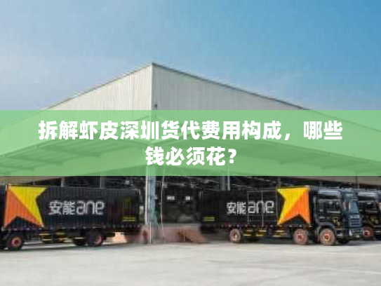 拆解虾皮深圳货代费用构成，哪些钱必须花？