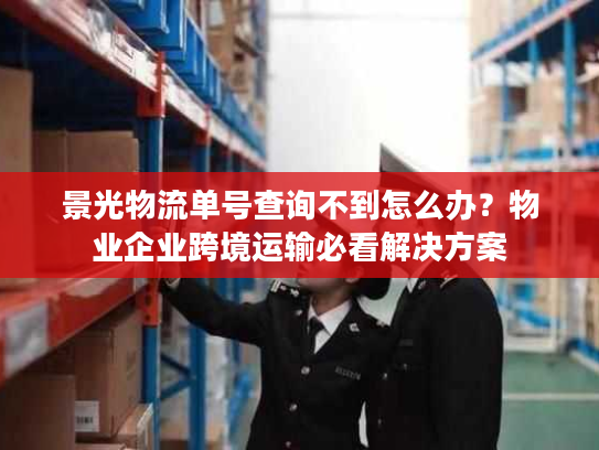 景光物流单号查询不到怎么办？物业企业跨境运输必看解决方案