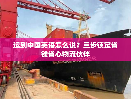 运到中国英语怎么说？三步锁定省钱省心物流伙伴