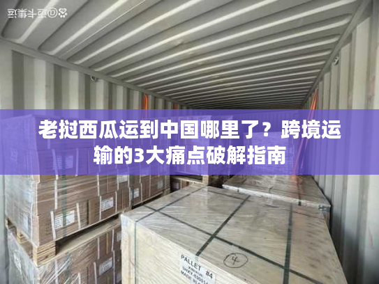 老挝西瓜运到中国哪里了？跨境运输的3大痛点破解指南
