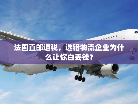 法国直邮退税,选错物流企业为什么让你白丢钱? 法国直邮退税,选错物流企业为什么让你白丢钱?