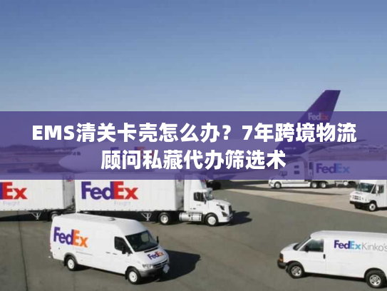 EMS清关卡壳怎么办？7年跨境物流顾问私藏代办筛选术