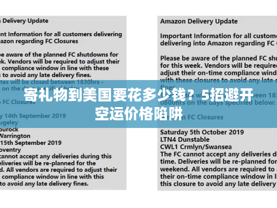 寄礼物到美国要花多少钱？5招避开空运价格陷阱