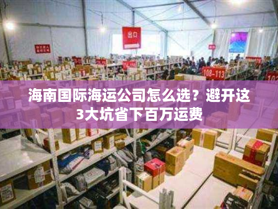 海南国际海运公司怎么选?避开这3大坑省下百万运费 海南国际海运公司怎么选?避开这3大坑省下百万运费