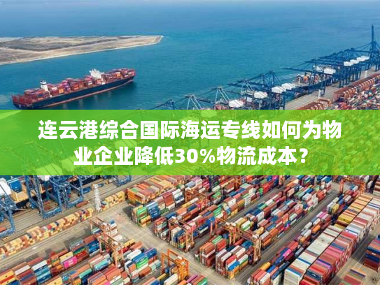 连云港综合国际海运专线如何为物业企业降低30%物流成本？
