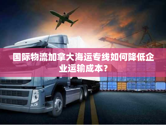 国际物流加拿大海运专线如何降低企业运输成本? 国际物流加拿大海运专线如何降低企业运输成本?