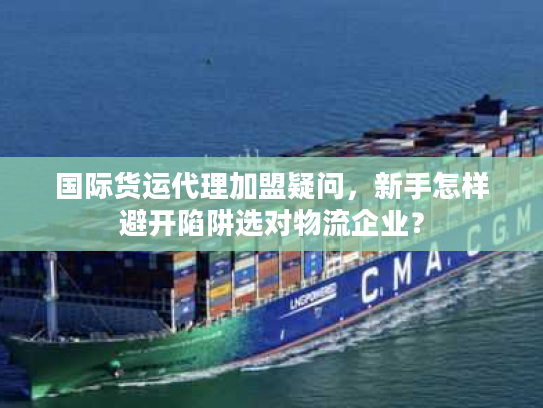 国际货运代理加盟疑问，新手怎样避开陷阱选对物流企业？