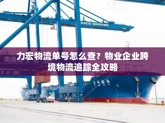 力宏物流单号怎么查?物业企业跨境物流追踪全攻略 力宏物流单号怎么查?物业企业跨境物流追踪全攻略