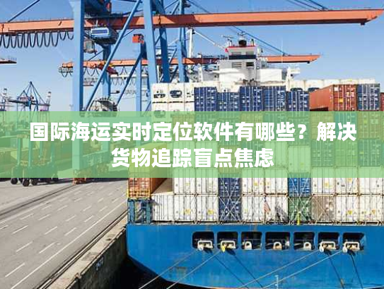 国际海运实时定位软件有哪些？解决货物追踪盲点焦虑