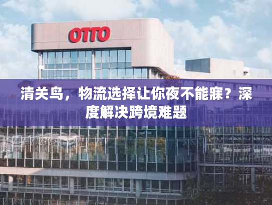 清关鸟，物流选择让你夜不能寐？深度解决跨境难题