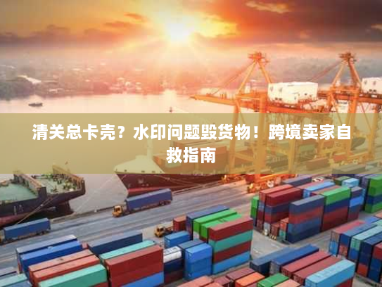 清关总卡壳？水印问题毁货物！跨境卖家自救指南