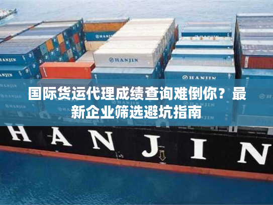 国际货运代理成绩查询难倒你？最新企业筛选避坑指南