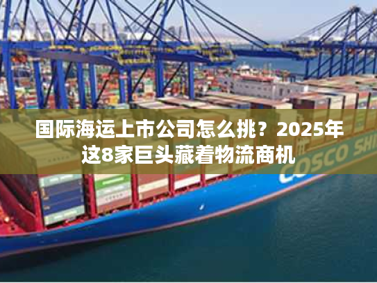 国际海运上市公司怎么挑？2025年这8家巨头藏着物流商机