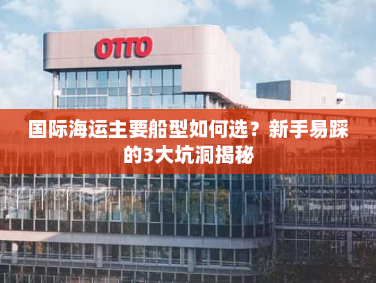 国际海运主要船型如何选？新手易踩的3大坑洞揭秘