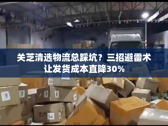关芝清选物流总踩坑？三招避雷术让发货成本直降30%