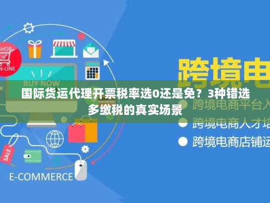 国际货运代理开票税率选0还是免?3种错选多缴税的真实场景 国际货运代理开票税率选0还是免?3种错选多缴税的真实场景