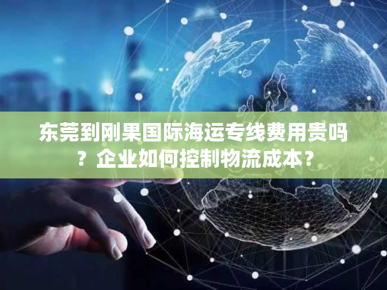 东莞到刚果国际海运专线费用贵吗？企业如何控制物流成本？