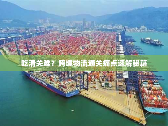 吃清关难?跨境物流通关痛点速解秘籍 吃清关难?跨境物流通关痛点速解秘籍