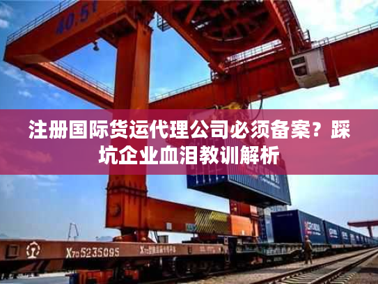 注册国际货运代理公司必须备案？踩坑企业血泪教训解析