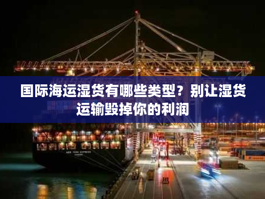 国际海运湿货有哪些类型？别让湿货运输毁掉你的利润