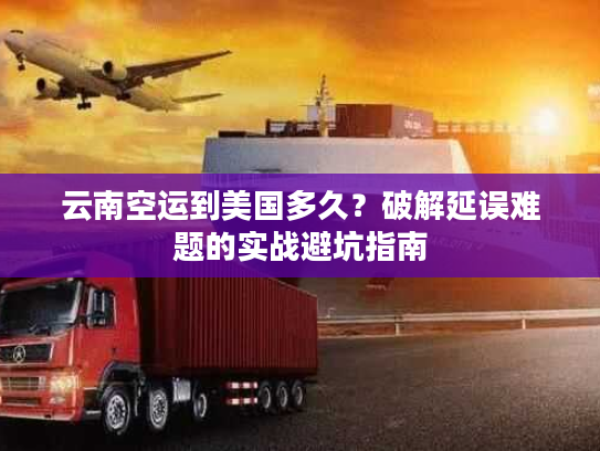 云南空运到美国多久？破解延误难题的实战避坑指南