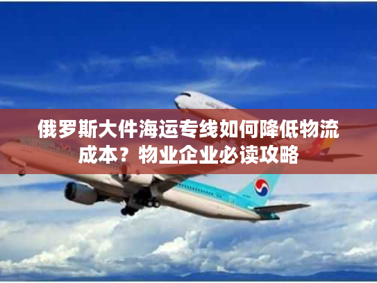 俄罗斯大件海运专线如何降低物流成本？物业企业必读攻略