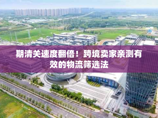 期清关速度翻倍！跨境卖家亲测有效的物流筛选法