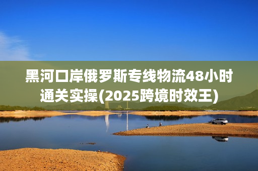 黑河口岸俄罗斯专线物流48小时通关实操(2025跨境时效王)