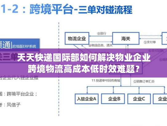 天天快递国际部如何解决物业企业跨境物流高成本低时效难题？