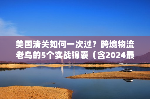 美国清关如何一次过？跨境物流老鸟的5个实战锦囊（含2024最新政策）