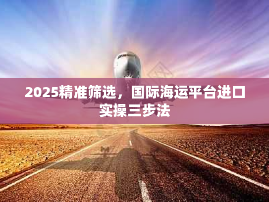 2025精准筛选，国际海运平台进口实操三步法