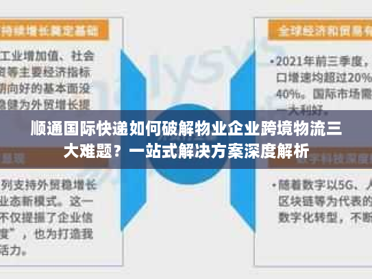 顺通国际快递如何破解物业企业跨境物流三大难题?一站式解决方案深度解析 顺通国际快递如何破解物业企业跨境物流三大难题?一站式解决方案深度解析