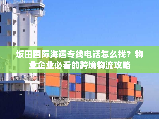 坂田国际海运专线电话怎么找？物业企业必看的跨境物流攻略