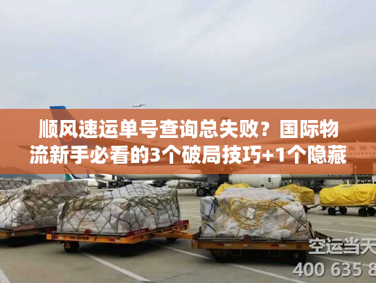 顺风速运单号查询总失败?国际物流新手必看的3个破局技巧+1个隐藏工具 顺风速运单号查询总失败?国际物流新手必看的3个破局技巧+1个隐藏工具
