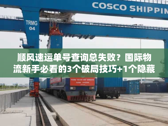 顺风速运单号查询总失败?国际物流新手必看的3个破局技巧+1个隐藏工具 顺风速运单号查询总失败?国际物流新手必看的3个破局技巧+1个隐藏工具